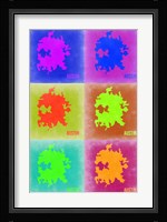 Austin Pop Art Map 3 Fine Art Print