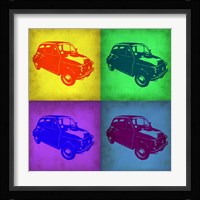 Fiat 500 Pop Art 1 Fine Art Print