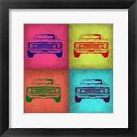 Chevy Camaro Pop Art 1 Fine Art Print