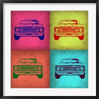 Chevy Camaro Pop Art 1 Fine Art Print