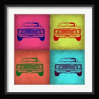Chevy Camaro Pop Art 1 Fine Art Print