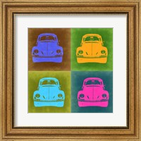 VW Beetle Front Pop Art 2 Fine Art Print