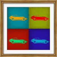 Jaguar E Type Pop Art 1 Fine Art Print