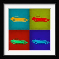 Jaguar E Type Pop Art 1 Fine Art Print