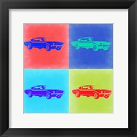 Ford Mustang Pop Art 2 Fine Art Print