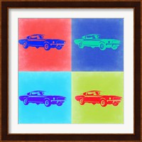 Ford Mustang Pop Art 2 Fine Art Print