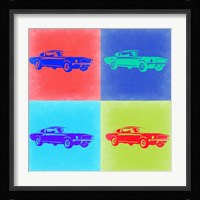 Ford Mustang Pop Art 2 Fine Art Print