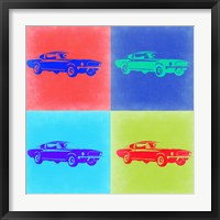 Ford Mustang Pop Art 2 Fine Art Print