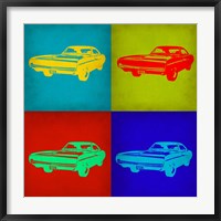 Dodge Charger Pop Art 1 Fine Art Print