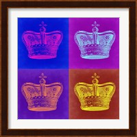Crown Pop Art 1 Fine Art Print