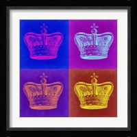 Crown Pop Art 1 Fine Art Print