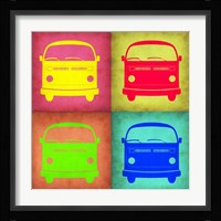 Vintage Bus Pop Art 1 Fine Art Print