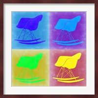Eames Rocking Chair Pop Art 1 Fine Art Print
