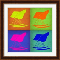 Eames Rocking Chair Pop Art 3 Fine Art Print