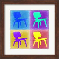 Eames Chair Pop Art 4 Fine Art Print