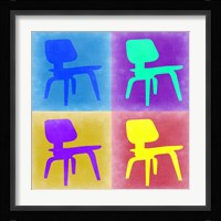Eames Chair Pop Art 4 Fine Art Print