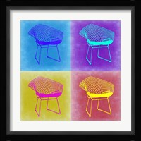 Brickel Chair Pop Art 2 Fine Art Print