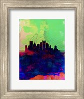 Pittsburgh Watercolor Skyline Fine Art Print
