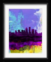 Louisville Watercolor Skyline Fine Art Print