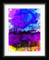 Berlin Watercolor Skyline Fine Art Print