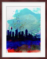 Sydney Watercolor Skyline Fine Art Print