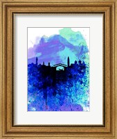 Venice Watercolor Skyline Fine Art Print