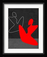Red Girl 1 Framed Print