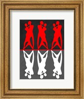Red and White Dance Fine Art Print