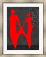 Red Couple 2 Fine Art Print