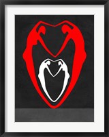 Red and White Heart Fine Art Print