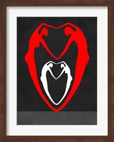Red and White Heart Fine Art Print