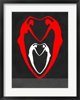 Red and White Heart Fine Art Print