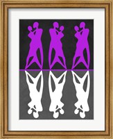 Purple and White Dance Fine Art Print