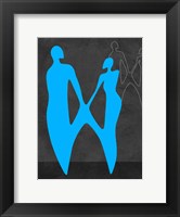 Blue Couple Fine Art Print