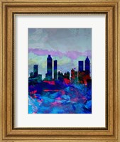 Atlanta Watercolor Skyline Fine Art Print