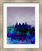 Las Vegas Watercolor Skyline Fine Art Print