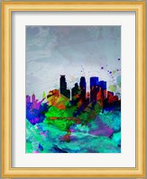 Minneapolis Watercolor Skyline Fine Art Print