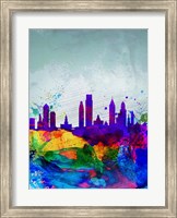 Philadelphia Watercolor Skyline Fine Art Print