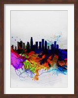 Los Angeles  Watercolor Skyline 2 Fine Art Print