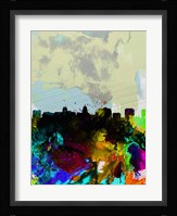 Madison Watercolor Skyline Fine Art Print