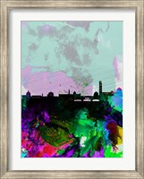 Florence Watercolor Skyline Fine Art Print