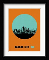 Kansas City Circle 1 Framed Print
