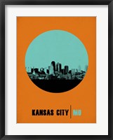 Kansas City Circle 1 Framed Print