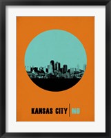 Kansas City Circle 1 Framed Print