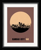 Kansas City Circle 2 Framed Print