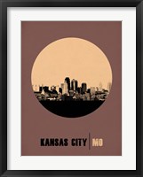 Kansas City Circle 2 Framed Print