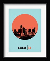 Dallas Circle 1 Framed Print