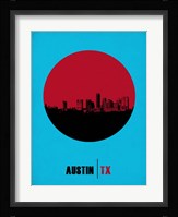 Austin Circle 1 Framed Print