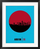 Austin Circle 1 Framed Print