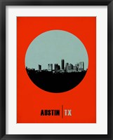 Austin Circle 2 Framed Print
